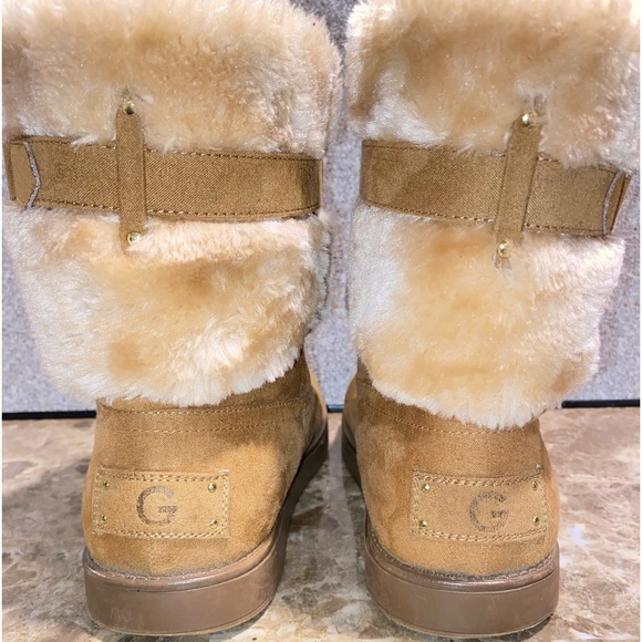 GBG Los Angeles Faux Fur Booties - Picture 6 of 7